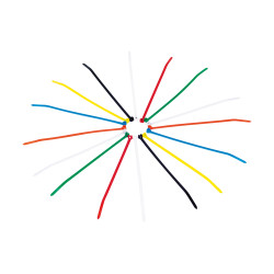 Colliers de fixation (sachet de 100 pièces)