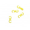 Clips attache gaine SB3 - Kit de 4 jaunes
