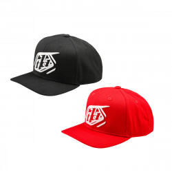 Casquette Troy Lee Designs - Badge Curved Snapback