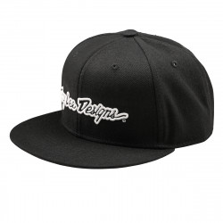 Casquette Troy Lee Designs - Signature Flat Bill Snapback