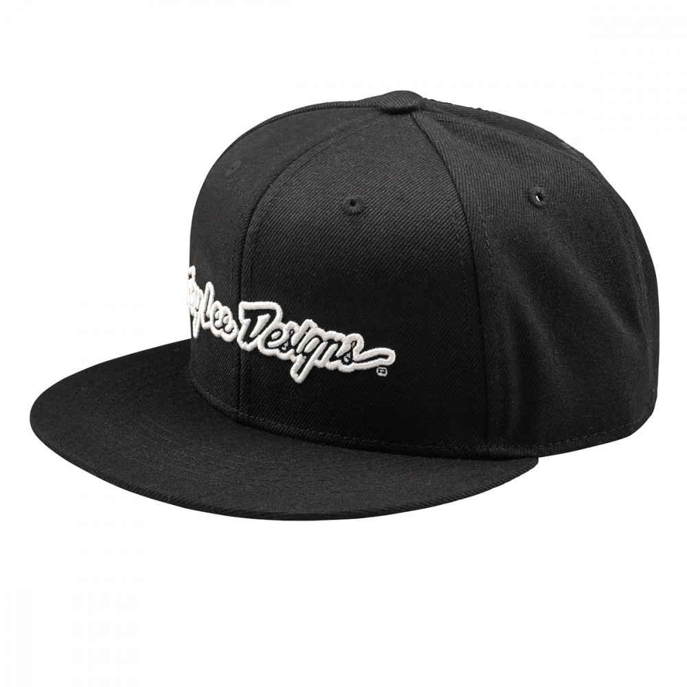 Casquette Troy Lee Designs - Signature Flat Bill Snapback