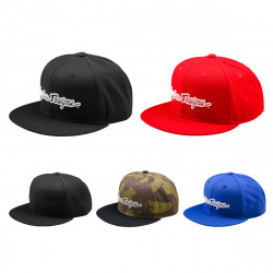 Casquette Troy Lee Designs - Signature Flat Bill Snapback
