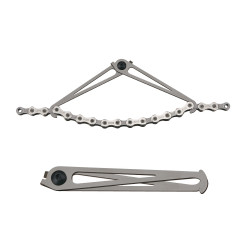 Crochet de fixation de chaine pliable 62H1