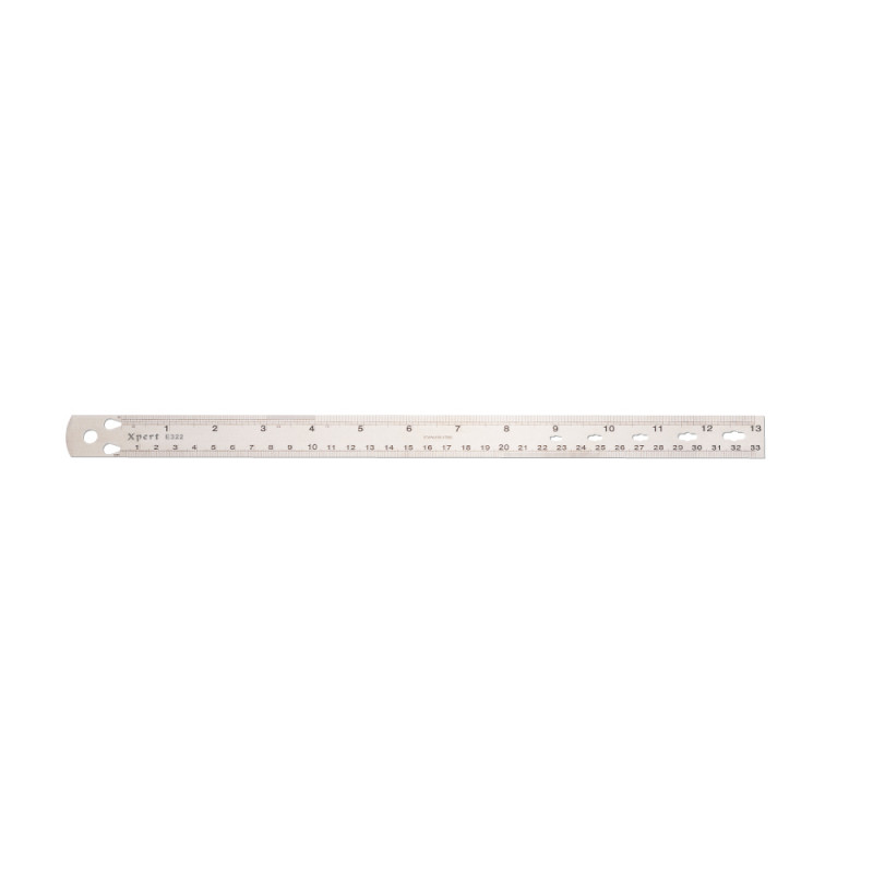 Outil réglet 33cm, mesure rayons E322