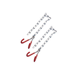 Crochet de fixation avec chaine P661