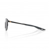 Lunettes solaires B2 Lite Round Polished Black Smoke lens