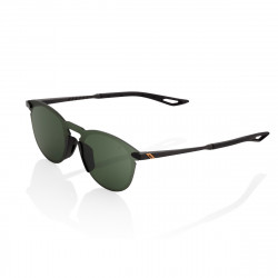 Solaire 100% - Legere Round - Matte Black / Grey Green