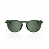 Solaire 100% - Legere Round - Matte Black / Grey Green