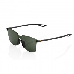 Solaire 100% - Legere Round - Matte Black / Grey Green