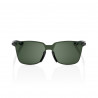 Solaire 100% - Legere Round - Matte Black / Grey Green