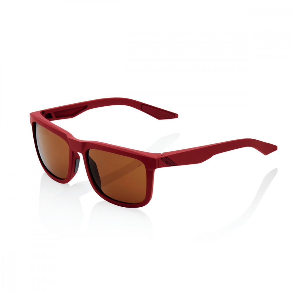 Solaire 100% - Blake - Soft Tact Crimson / Bronze Lens