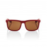 Solaire 100% - Blake - Soft Tact Crimson / Bronze Lens