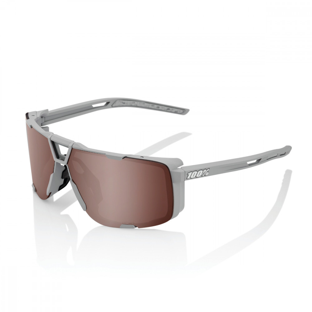 Solaire 100% - Eastcraft - Soft Tact Cool Grey / HiPER Crimson Silver Mirror