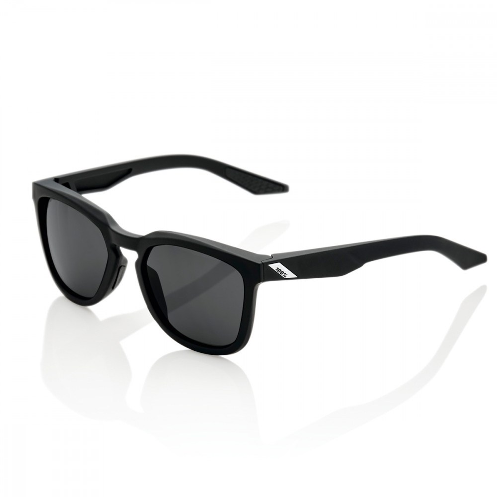Solaire 100% - Hudson - Soft Tact Black / Smoke lens