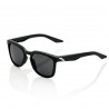 Solaire 100% - Hudson - Soft Tact Black / Smoke lens
