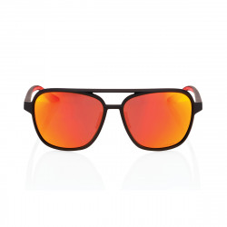 Solaire 100% - Kasia - Soft Tact Black / HiPER Red Multilayer Mirror