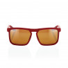 Solaire 100% Renshaw - Soft Tact Crimson / Bronze lens