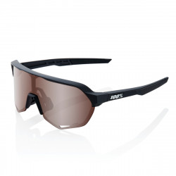 Solaire 100% - S2 - Soft Tact Black / HiPER Crimson Silver Mirror