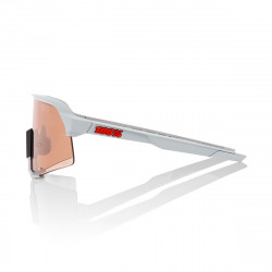 Lunettes solaires S3 Soft Tact Stone Grey Hiper Coral Lens