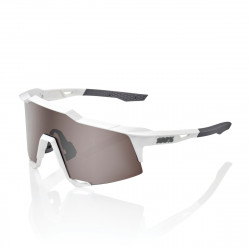 Solaire 100% - Speedcraft - Matte White / HiPER Silver Mirror