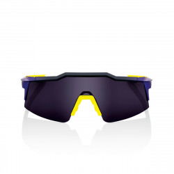 Solaire 100% - Speedcraft SL - Matte Metallic Digital Brights / Smoke Lens