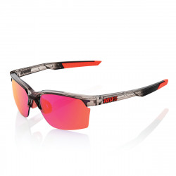 Solaire 100% - Sportcoupe - Polished Translucent Crystal Smoke / Purple