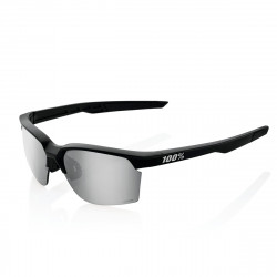 Solaire 100% - Sportcoupe - Matte Black / HiPER Silver Mirror