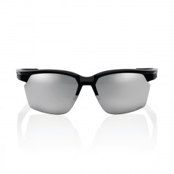 Solaire 100% - Sportcoupe - Matte Black / HiPER Silver Mirror