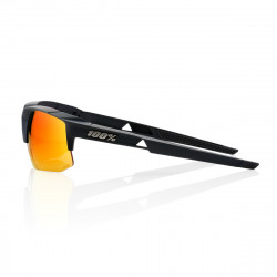 Solaire 100% - Speedcoupe - Soft Tact Black / HiPER Red Multilayer Mirror