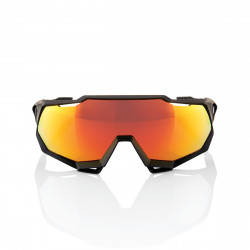 Solaire 100% - Speedtrap - Soft Tact Black / HiPER Red Multilayer Mirror