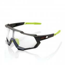 Solaire 100% - Speedtrap - Soft Tact Cool Grey / Photochromic Lens