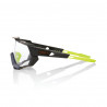 Solaire 100% - Speedtrap - Soft Tact Cool Grey / Photochromic Lens