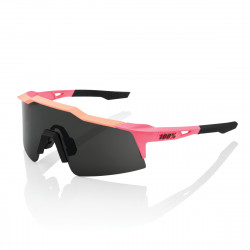 Solaire 100% - Speedcraft SL - Matte Washed Out Neon Pink / Smoke Lens