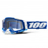 Masque 100% - Racecraft 2 - Blue - Clear Lens