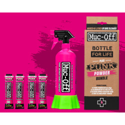 Punk Powder Bike Cleaner (4 Pack) + Bottle for Life