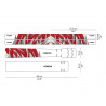 Sticker de cadre Countries Canada Flag (SUR COMMANDE)