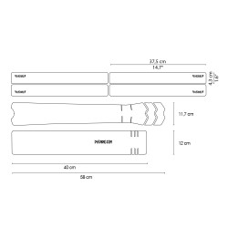 Sticker de cadre Ebike Clear (SUR COMMANDE)