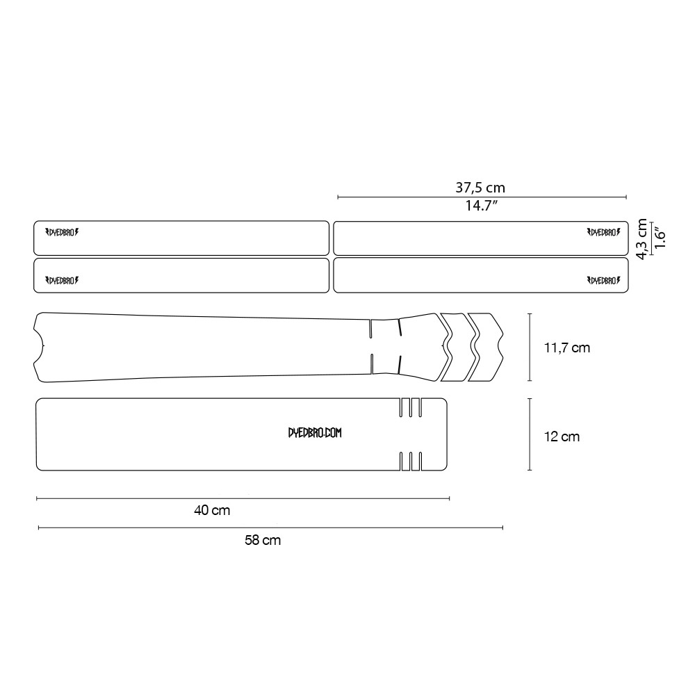 Sticker de cadre Ebike Clear (SUR COMMANDE)