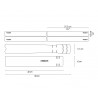 Sticker de cadre Ebike Clear (SUR COMMANDE)