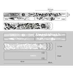 Sticker de cadre Ebike Fluor (SUR COMMANDE)