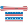 Sticker de cadre American Flag Color (SUR COMMANDE)