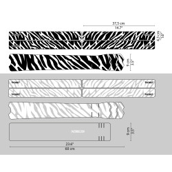 Sticker de cadre Zebra (SUR COMMANDE)