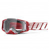 ARMEGA Oversized Deep Red Clear Lens