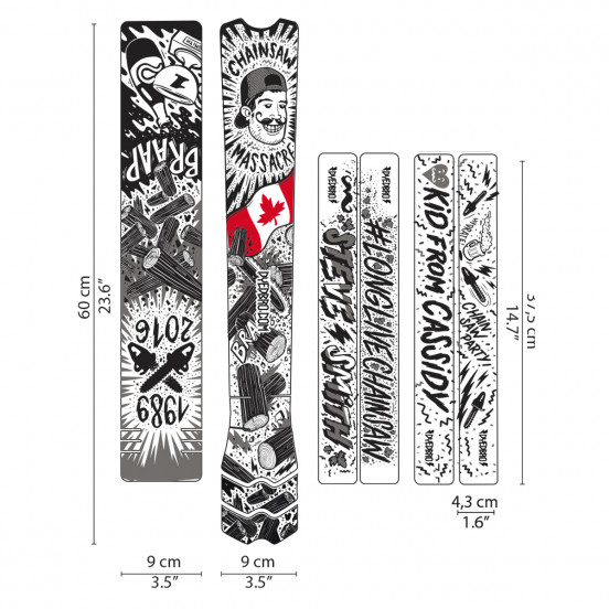 Sticker VTT DYEDBRO - Chainsaw