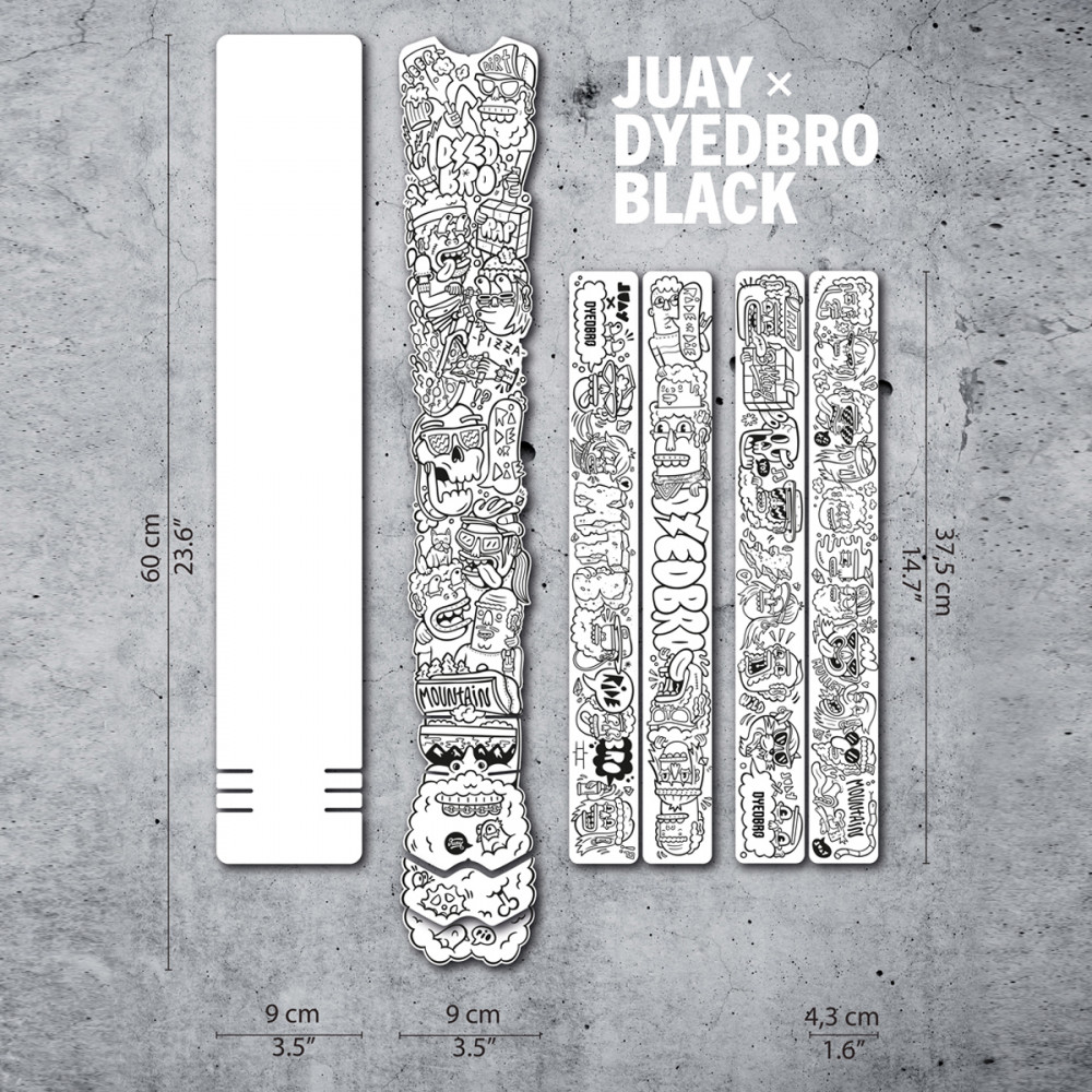 Sticker VTT DYEDBRO - Juay x DYEDBRO