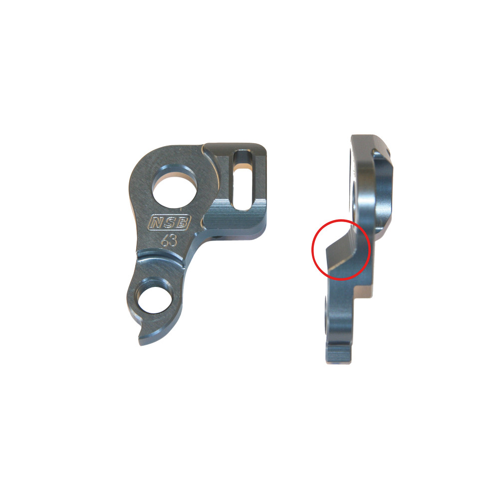 Patte de dérailleur pour cadre Commencal 2009-10 Supreme V2