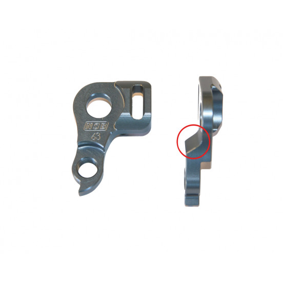 Patte de dérailleur pour cadre Commencal 2009-10 Supreme V2 Patte de dérailleur pour cadre Commencal 2009-10 Supreme V2