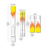 Sticker VTT kids DYEDBRO - Flames