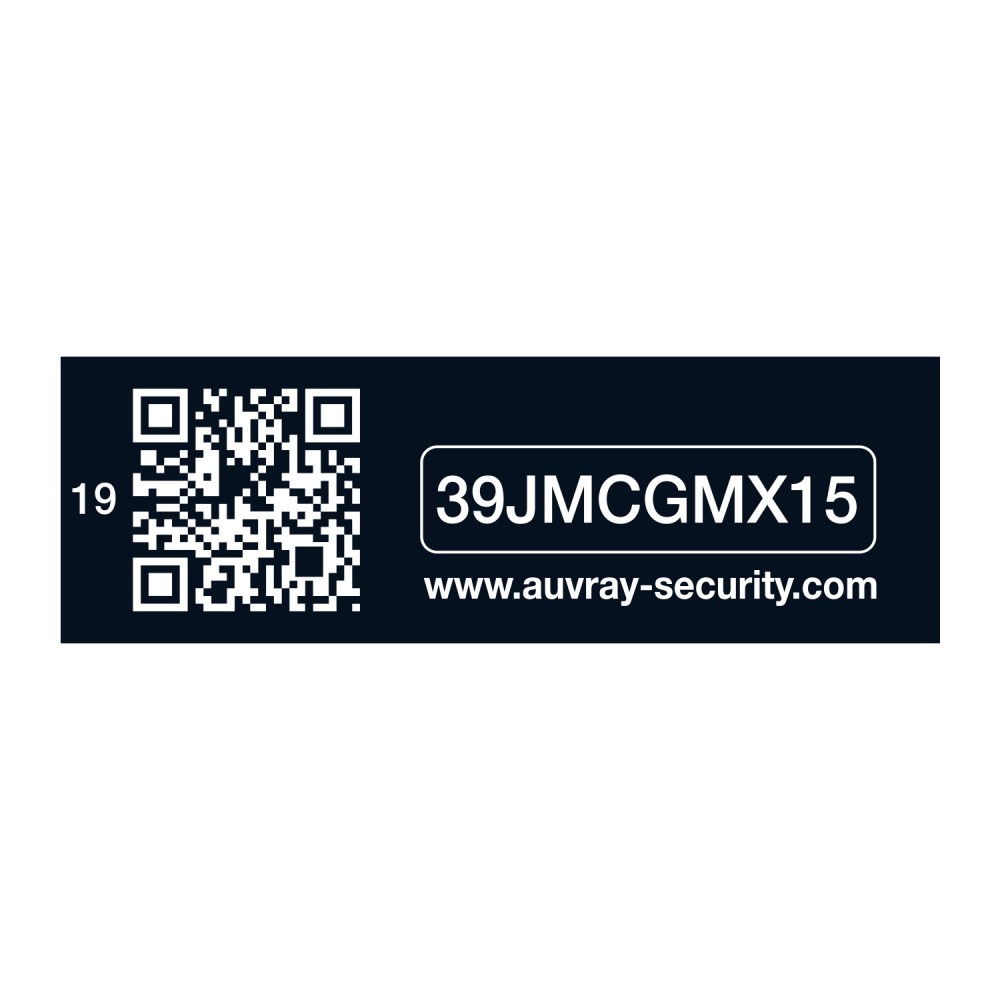Sticker de marquage antivol ICA BIKE
