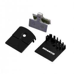 Plaquettes de frein BRAKCO - Ventilées Sintered SHIMANO 2P XTR/XT/DEORE/ULTEGRA